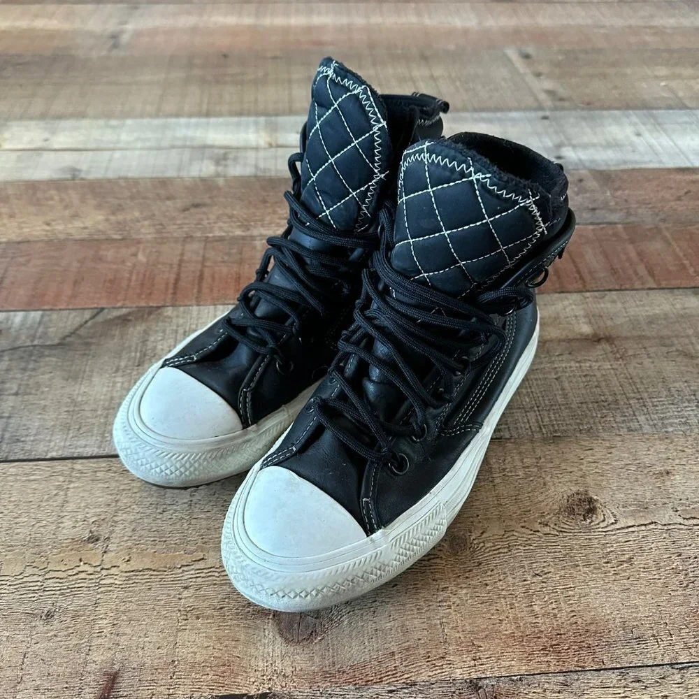 Converse Chuck Taylor All Star All Terrain Hi Black Egret Boots Mens size 4 - Picture 1 of 11